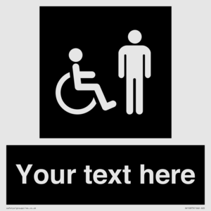 Custom information: black panel disabled and male